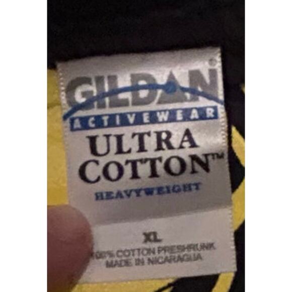 ⭐️ Gildan Black Men's TShirt Sz XL I Will Not Be‎ Distracted Delayed Or Defeated - Picture 5 of 7